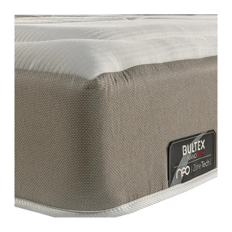 Vive un descanso de alta tecnología con el colchón Bultex Nanotech BIT CP15903, con un núcleo nanocelular adaptativo.