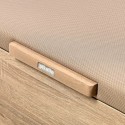 Canapé juvenil Naurbox de Pikolin: diseño compacto, gran capacidad de almacenamiento y máxima durabilidad. Ideal para habitación
