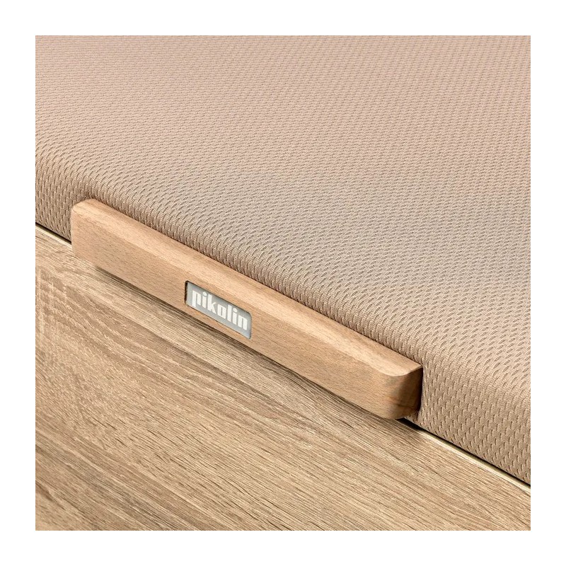Canapé juvenil Naurbox de Pikolin: diseño compacto, gran capacidad de almacenamiento y máxima durabilidad. Ideal para habitación