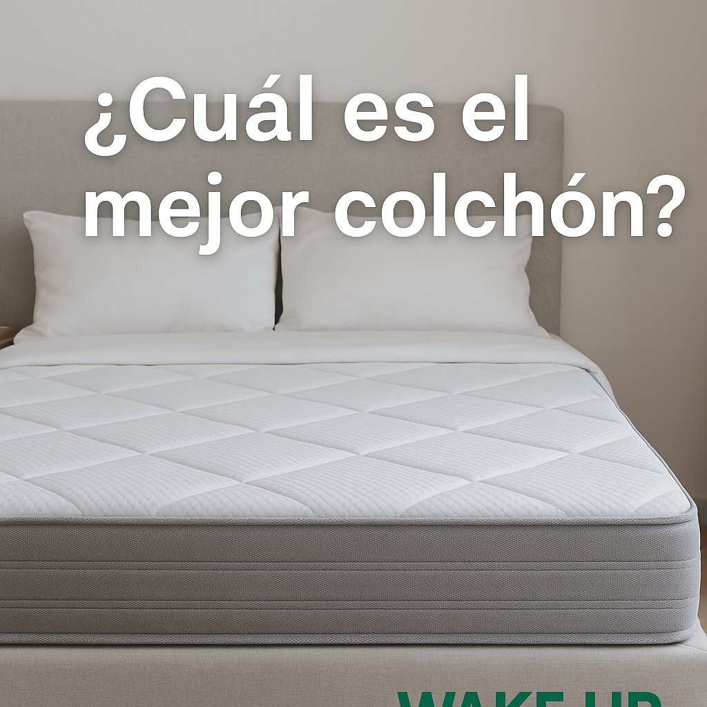 ¿Cuál es el mejor colchón del mercado y cómo elegirlo? | Wake Up Colchonerías